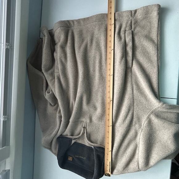 St John's Bay Tan Fleece 1/4 Zip Pullover Men's Size XL - Picture 14 of 16